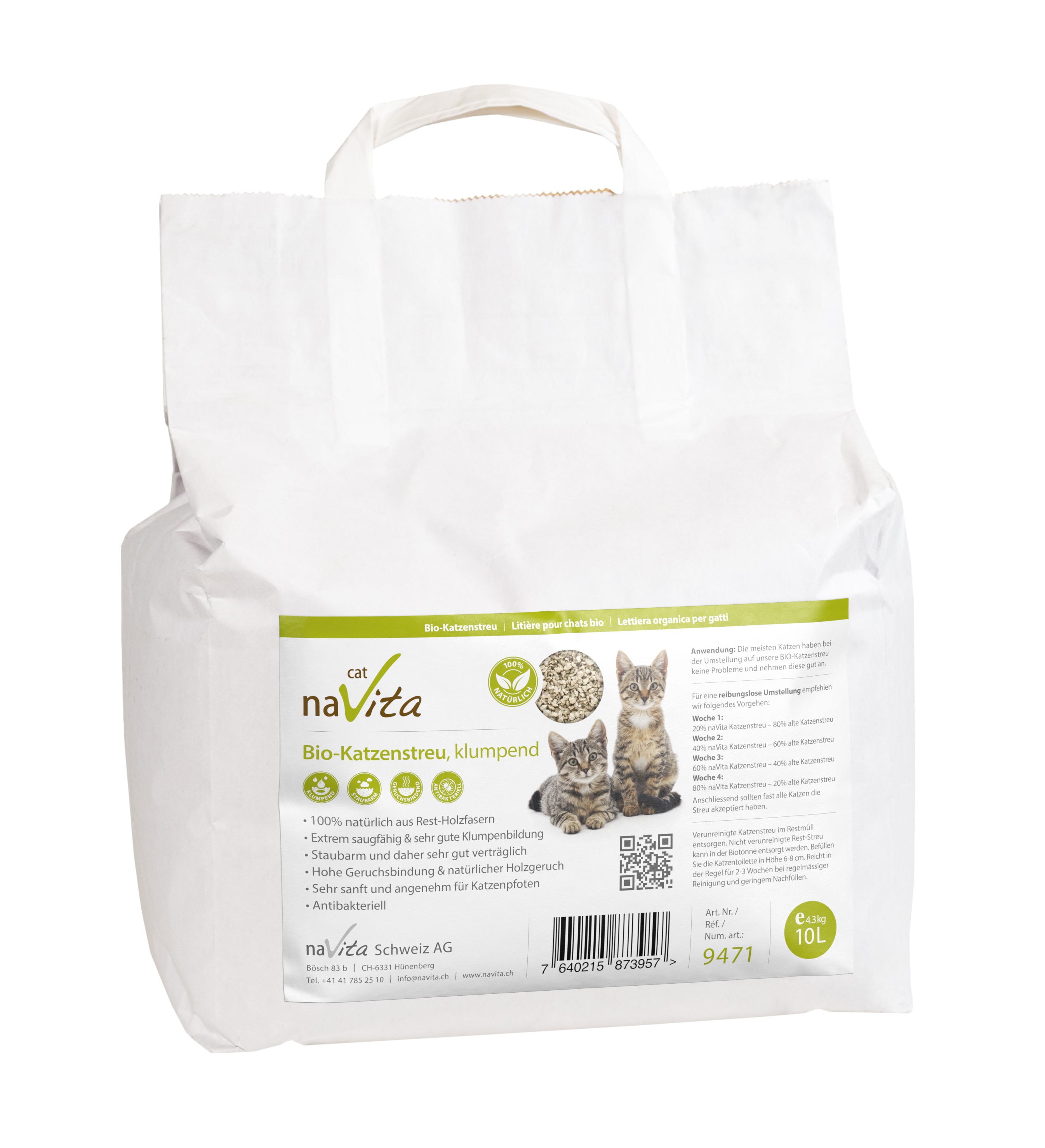 Bio-Katzenstreu Bio-Katzenstreu
